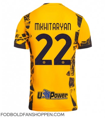 Inter Milan Henrikh Mkhitaryan #22 Tredjetrøje 2024-25 Kortærmet
